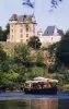 Fayrac-kasteel en gabarre